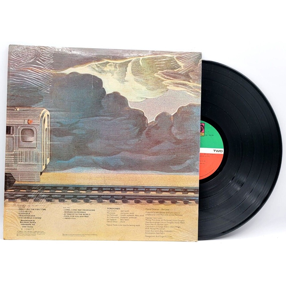 FOREIGNER - SELF TITLED‎ - ROCK LP  *IN SHRINK* - Picture 2 of 2